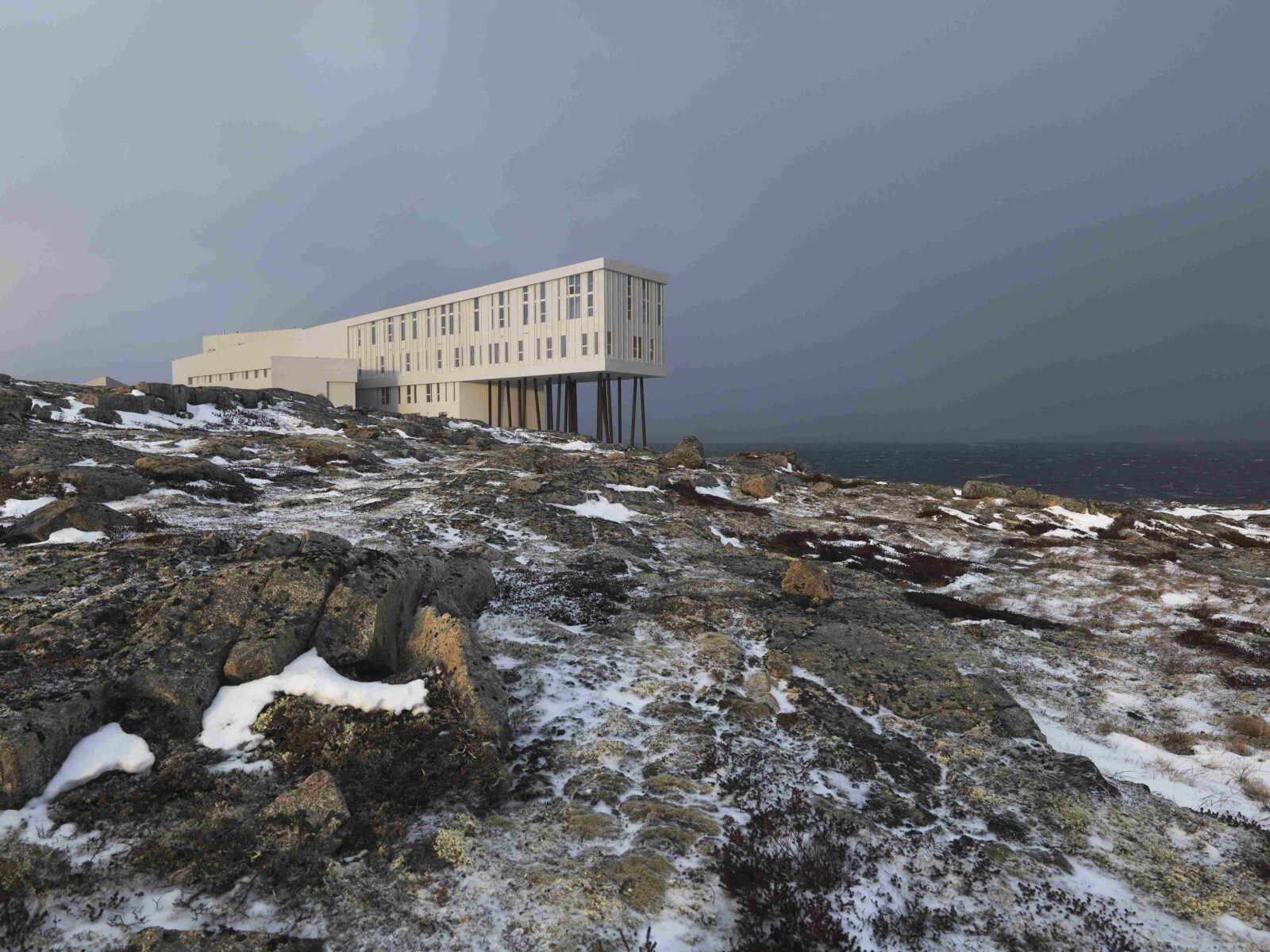 The Fogo Island Inn by Saunders Architecture