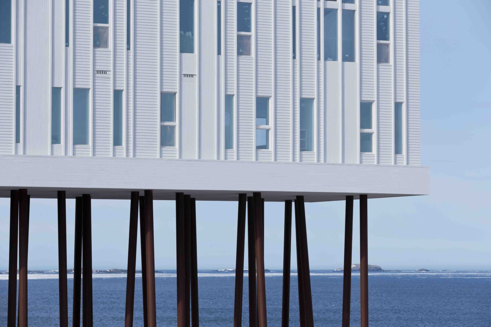 The Fogo Island Inn by Saunders Architecture