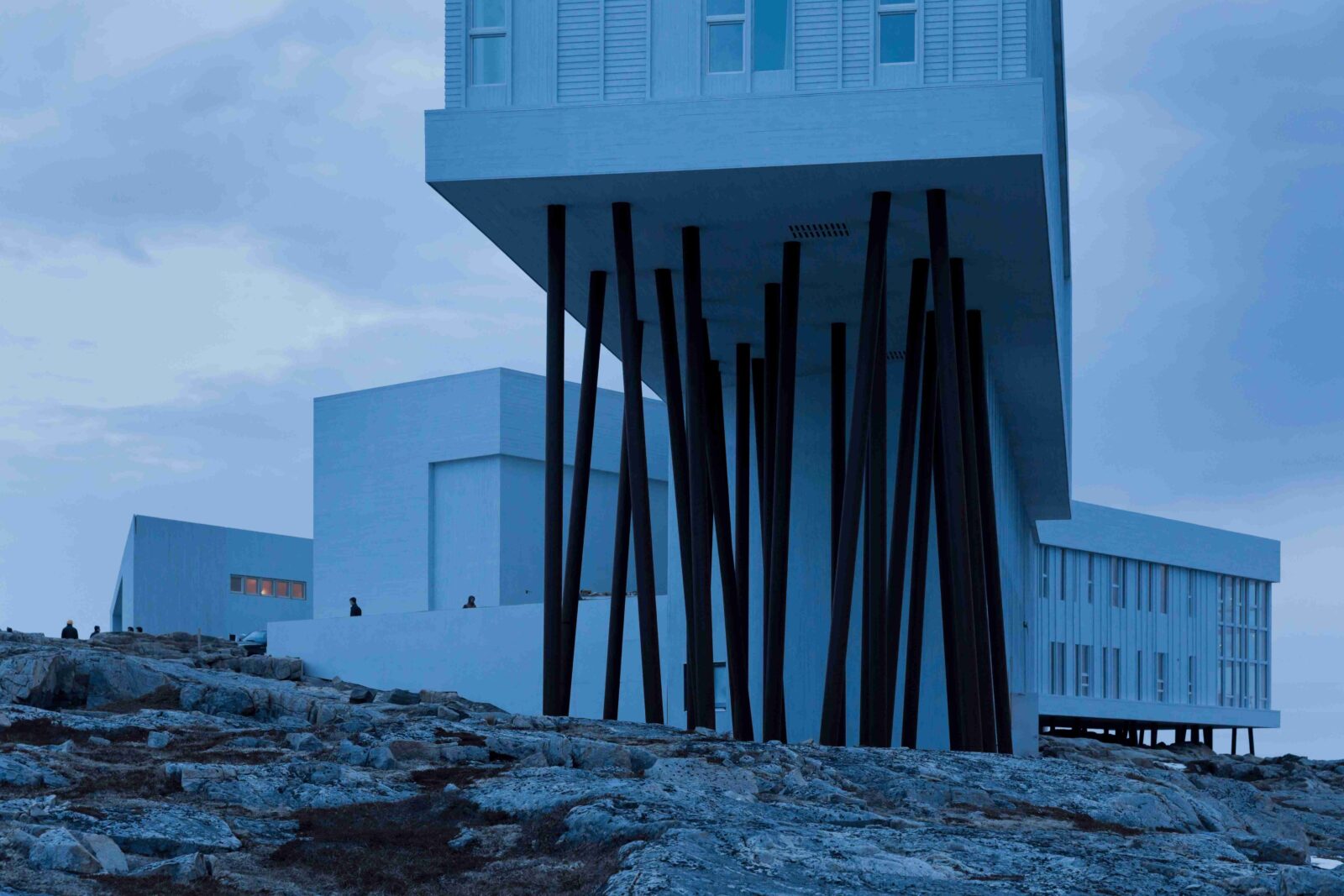 The Fogo Island Inn by Saunders Architecture