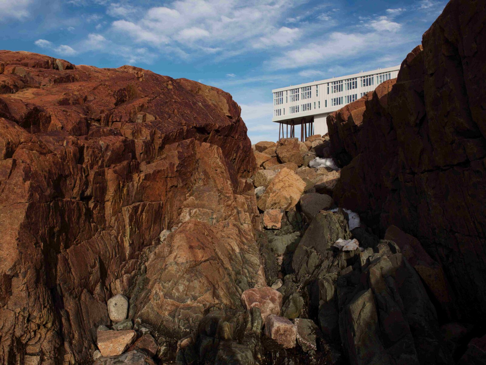 The Fogo Island Inn by Saunders Architecture