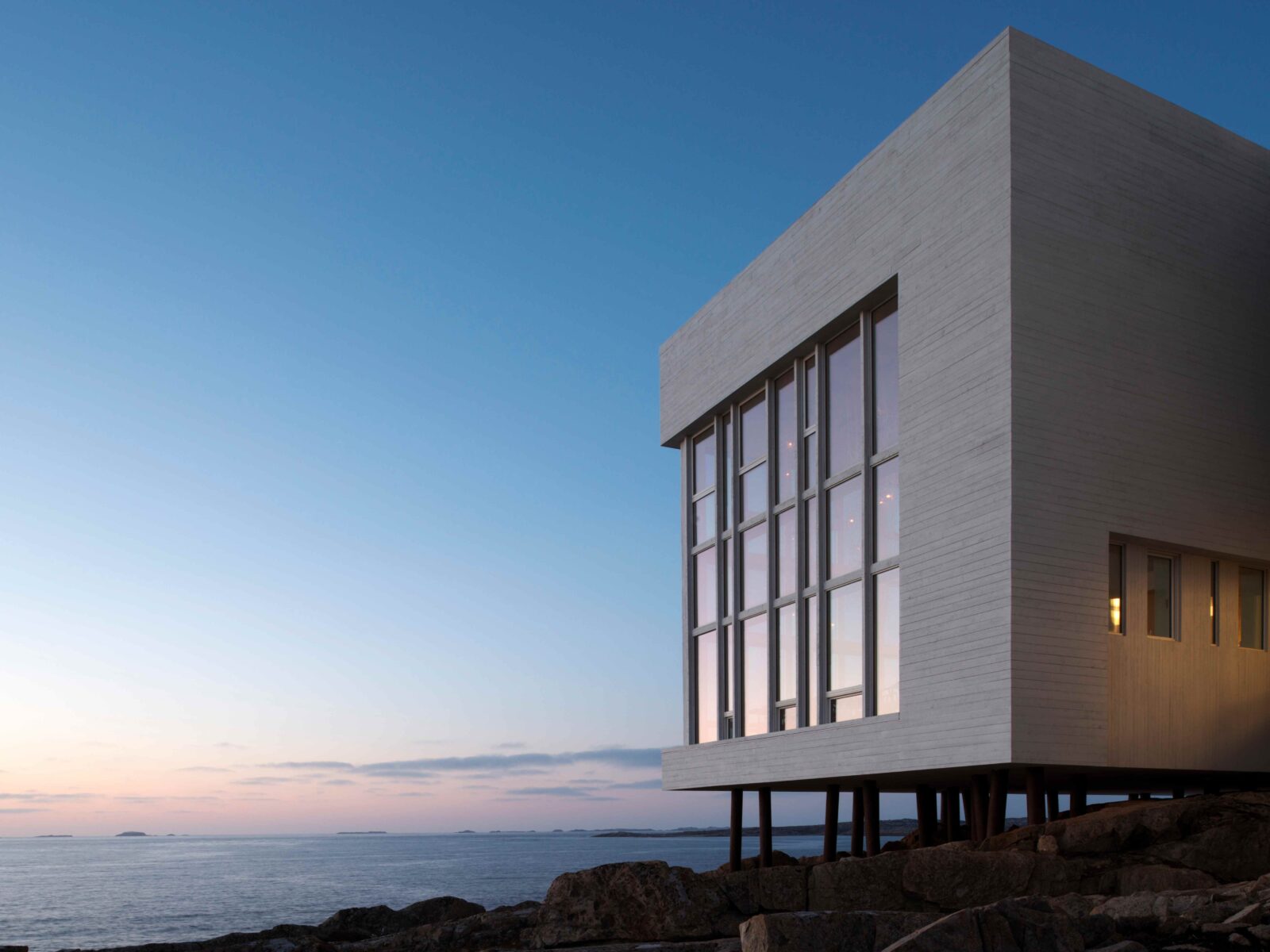The Fogo Island Inn by Saunders Architecture