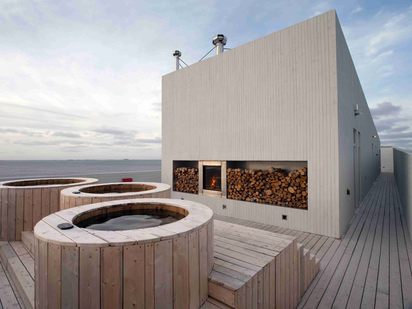The Fogo Island Inn by Saunders Architecture