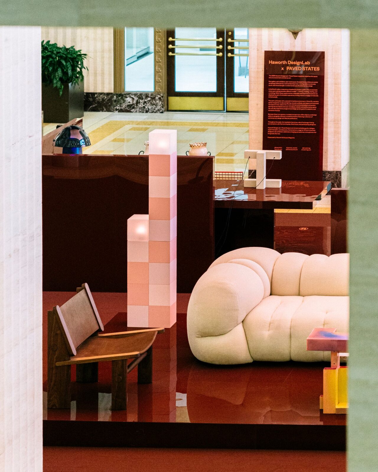 "Pixel Theory" furniture collection by studio EXIT of Ceren Arslan
