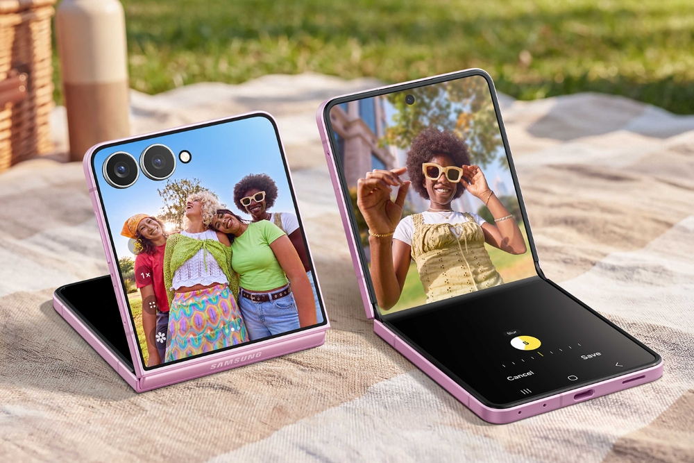 The Galaxy Z series by Samsung