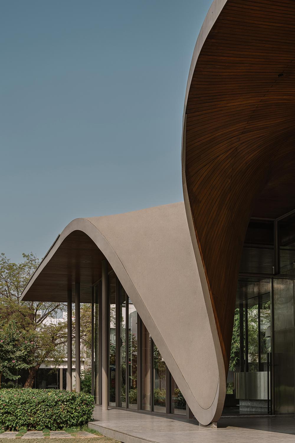 The Dip Pavilion, India, by andblack design studio