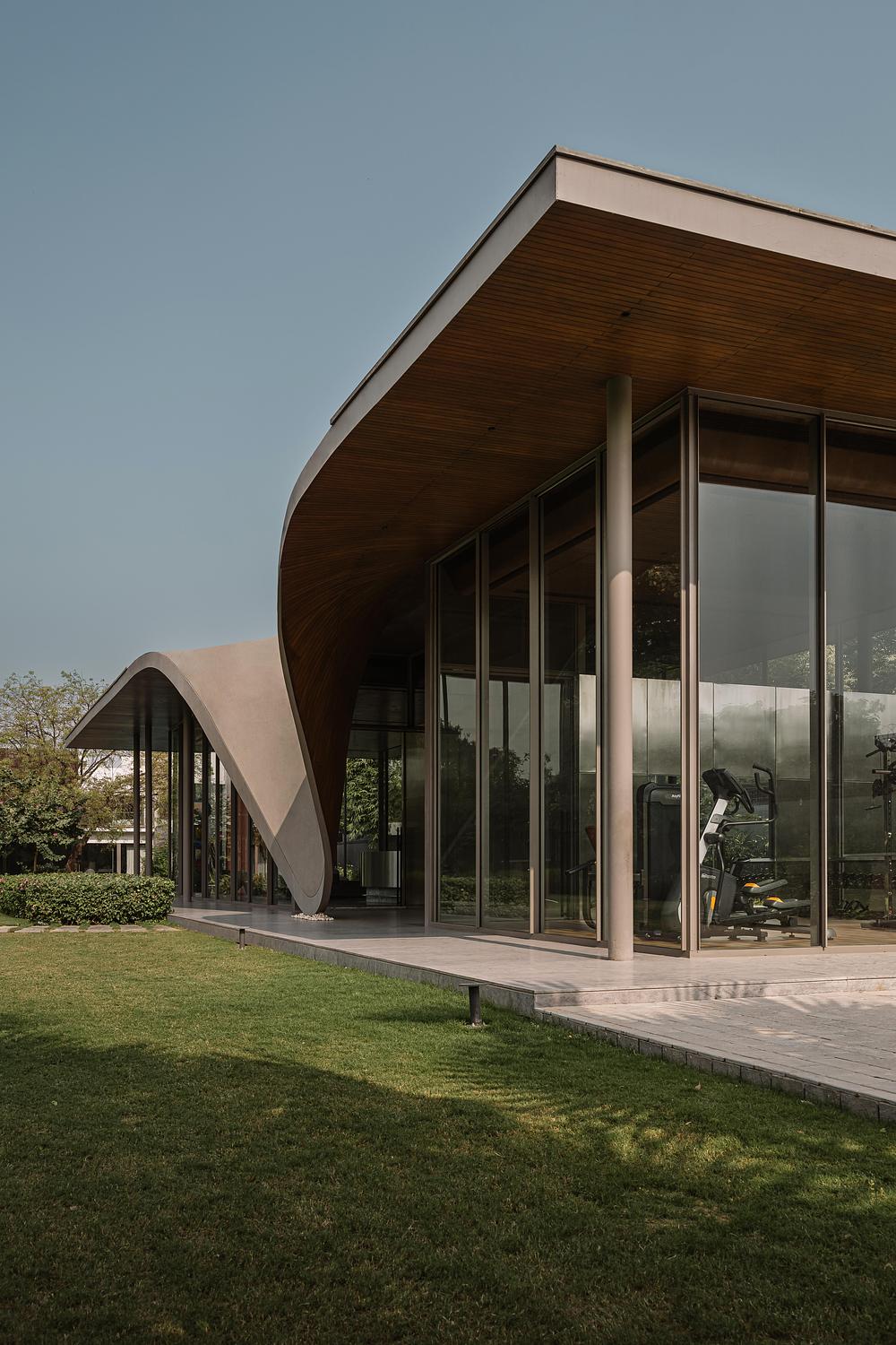 The Dip Pavilion, India, by andblack design studio