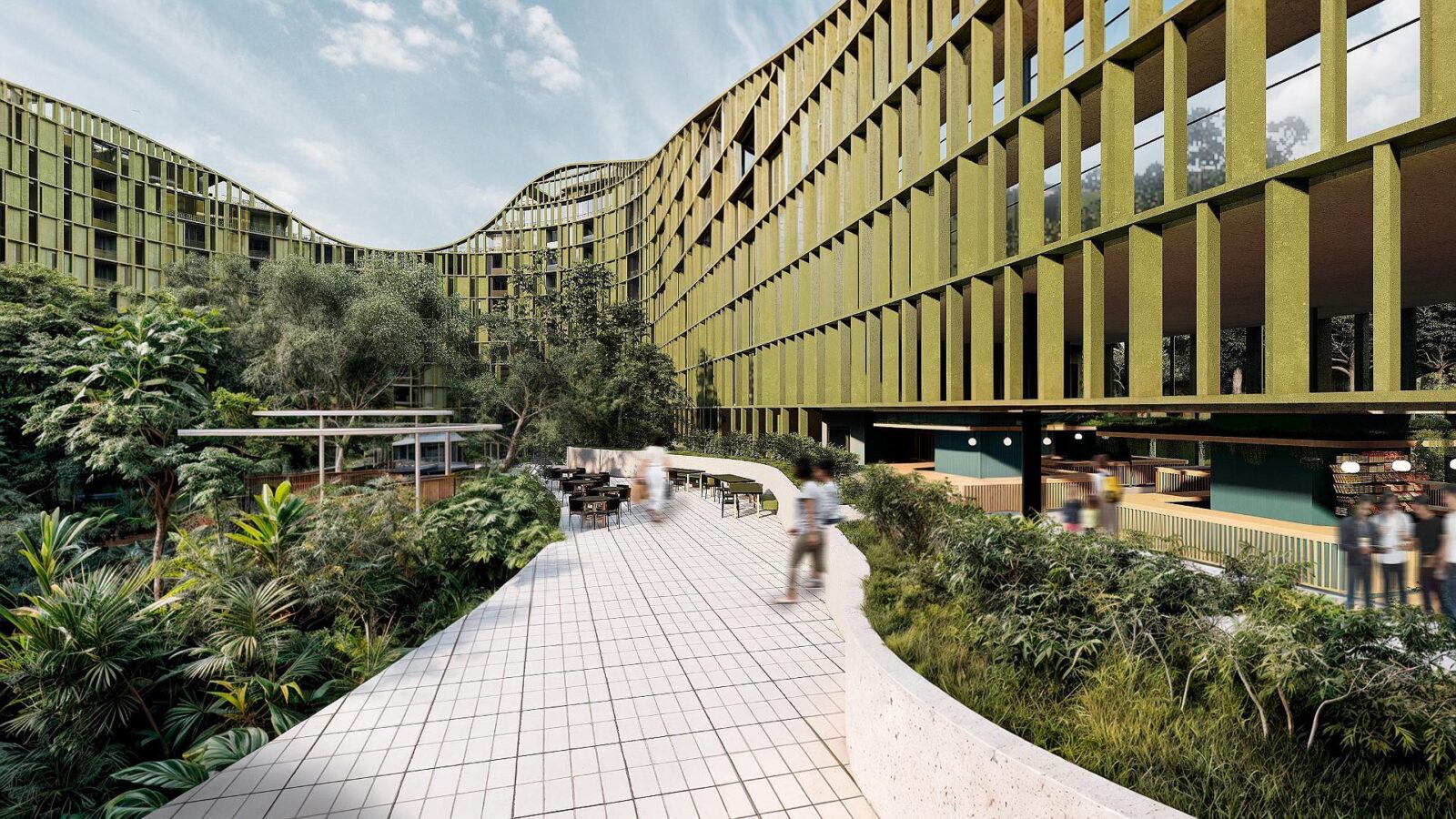 LTR1 mixed-use residential development designed by Carazo Arquitectura