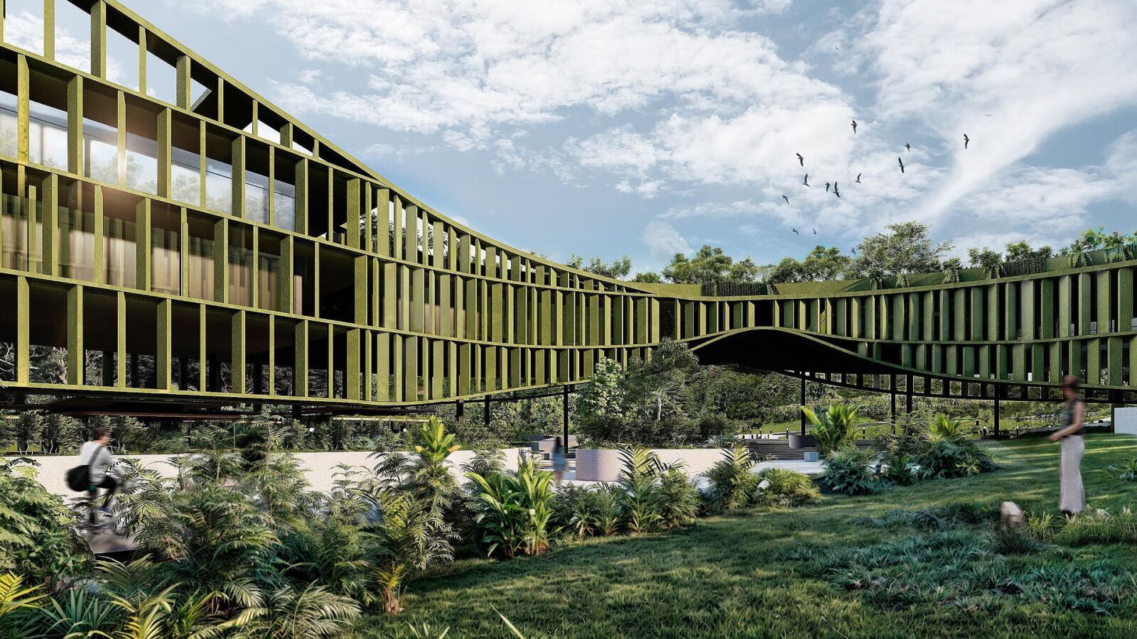 LTR1 mixed-use residential development designed by Carazo Arquitectura