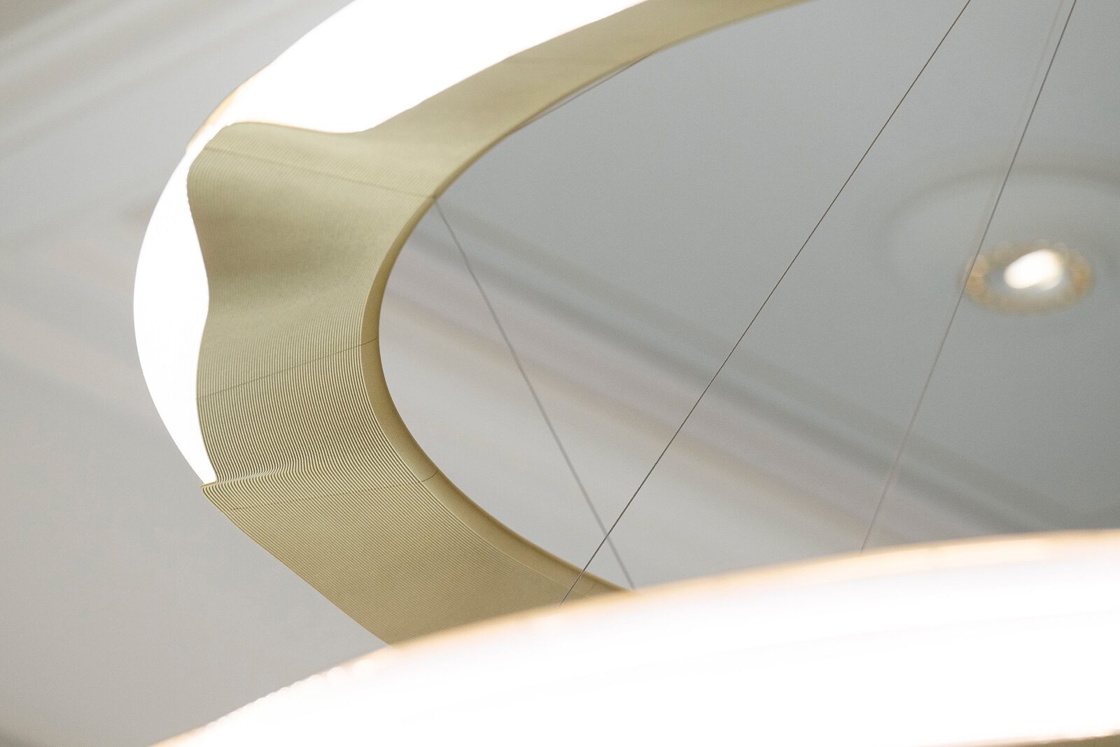 Fürst Johannes Saal chandelier by Lightsphere Gmbh and Markus Bischof Produkt Design