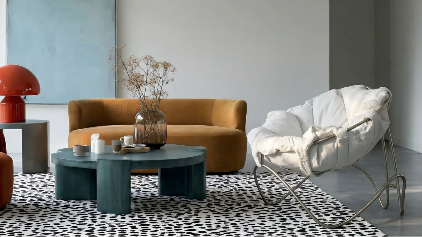 Solea lounge chair by student Amanda Romero, with Professor Jeff Feng