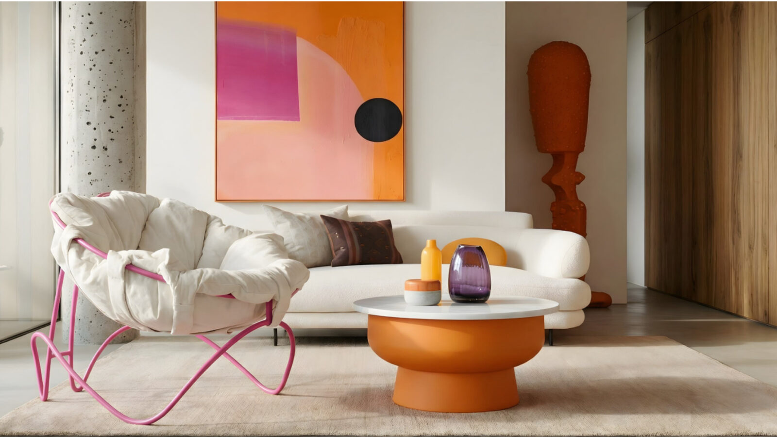 Solea lounge chair by student Amanda Romero, with Professor Jeff Feng