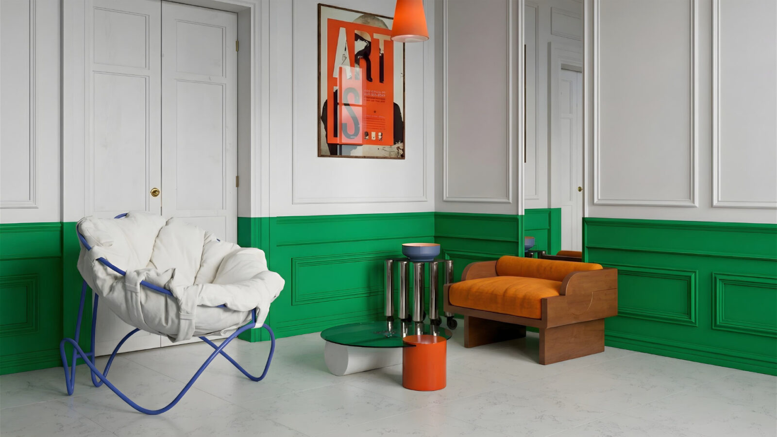 Solea lounge chair by student Amanda Romero, with Professor Jeff Feng