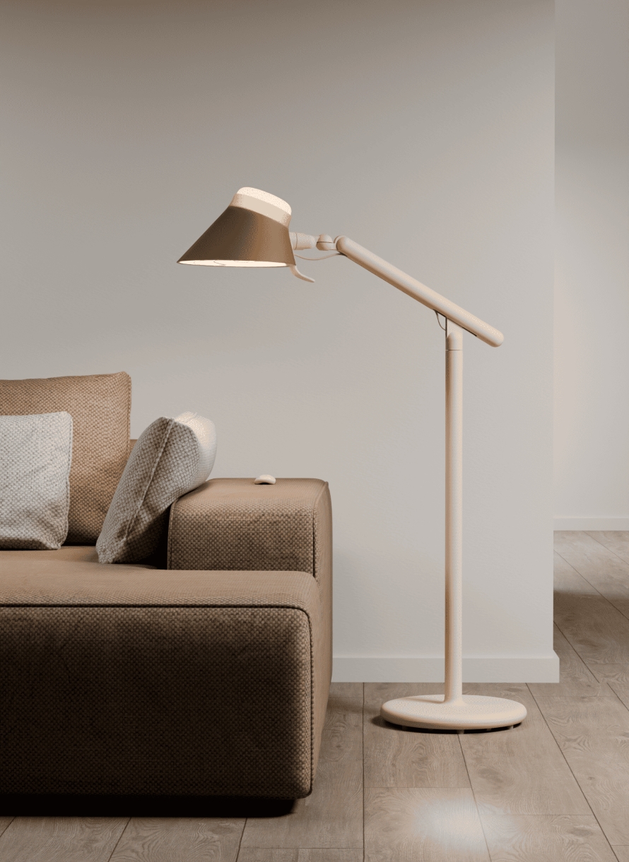 Nooklight lamp in setting
