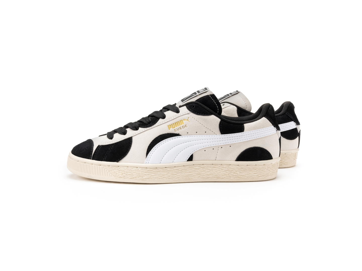 PUMA SUEDE Black and white