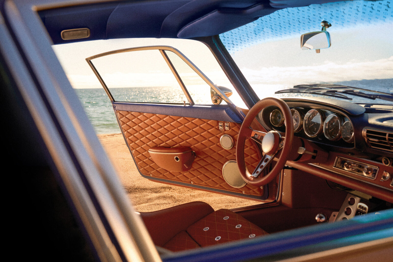 Porsche 911 Reimagined by Singer Classic by Singer and Louis Vuitton