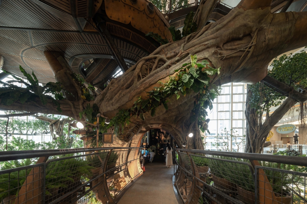 View from the Second-floor Corridor
