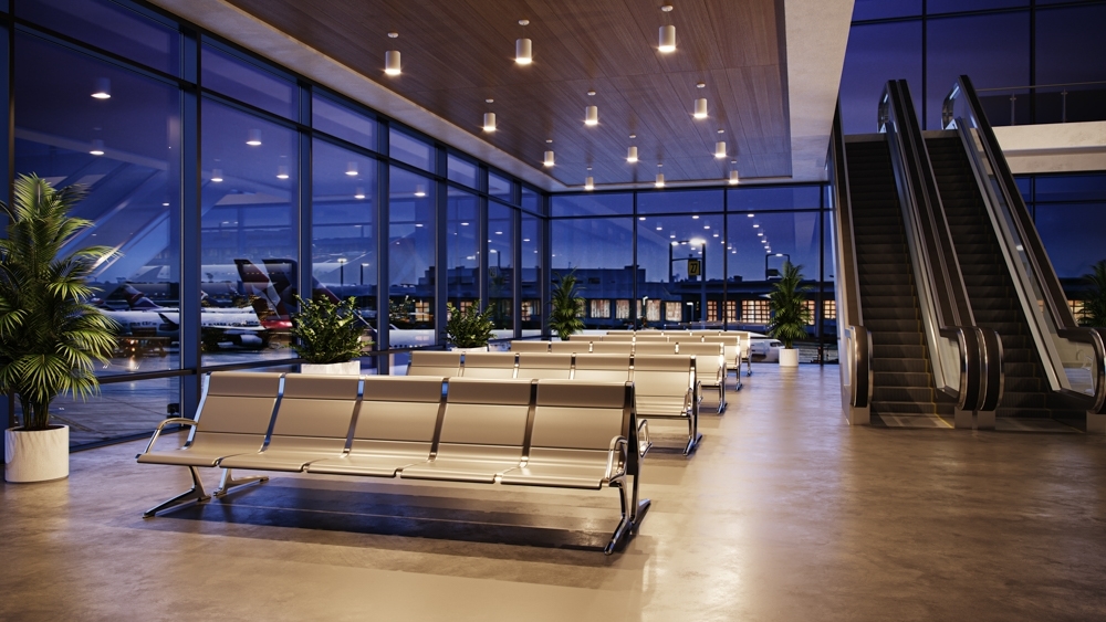Sustainable LED Cylinders in setting