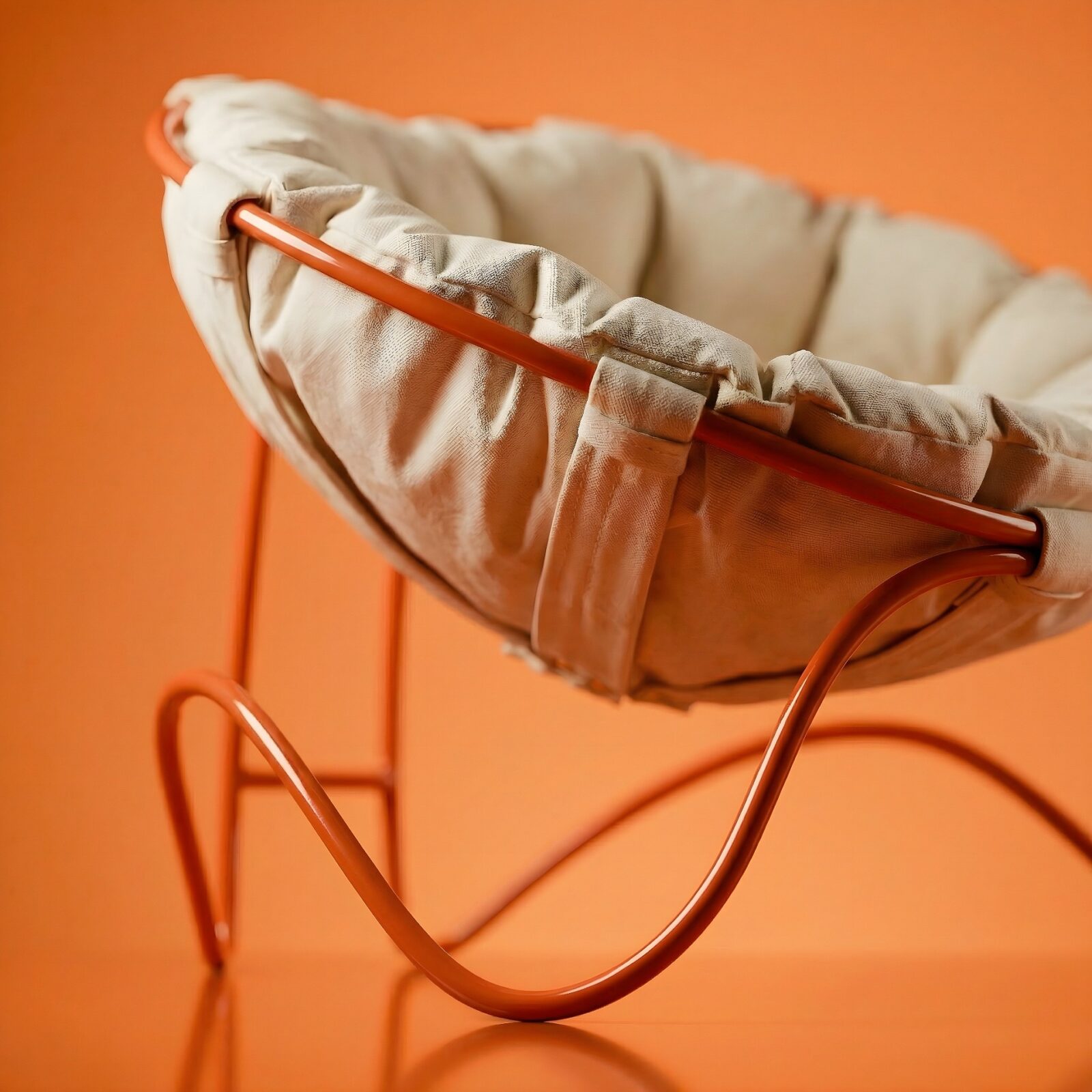 Solea lounge chair by student Amanda Romero, with Professor Jeff Feng