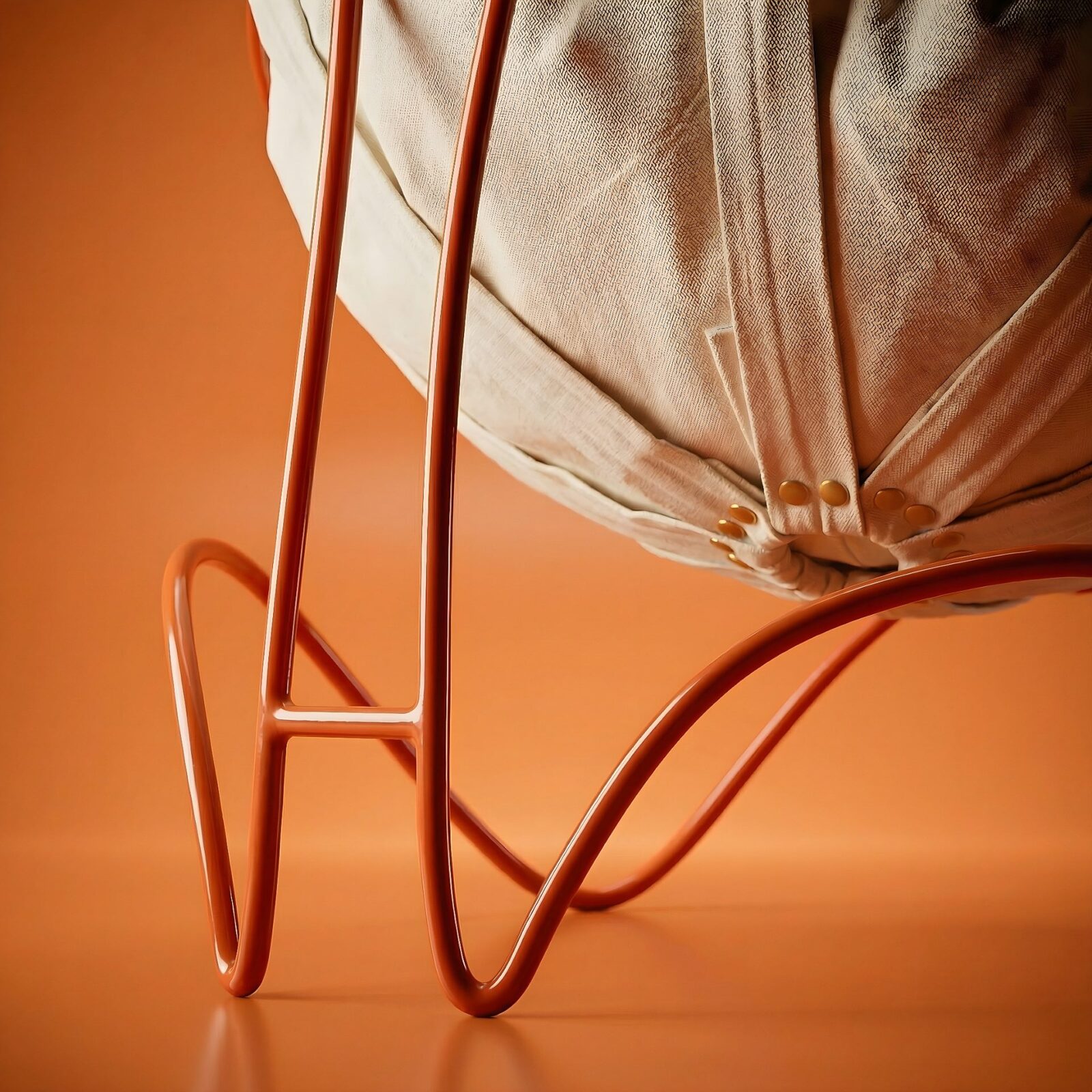 Solea lounge chair by student Amanda Romero, with Professor Jeff Feng
