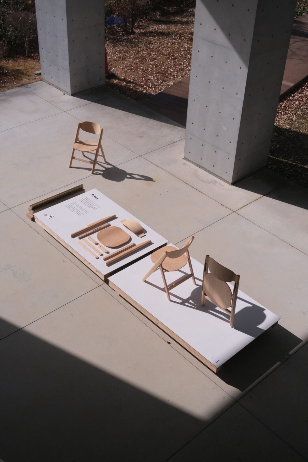 The Pitta chair by Allysa Kim
