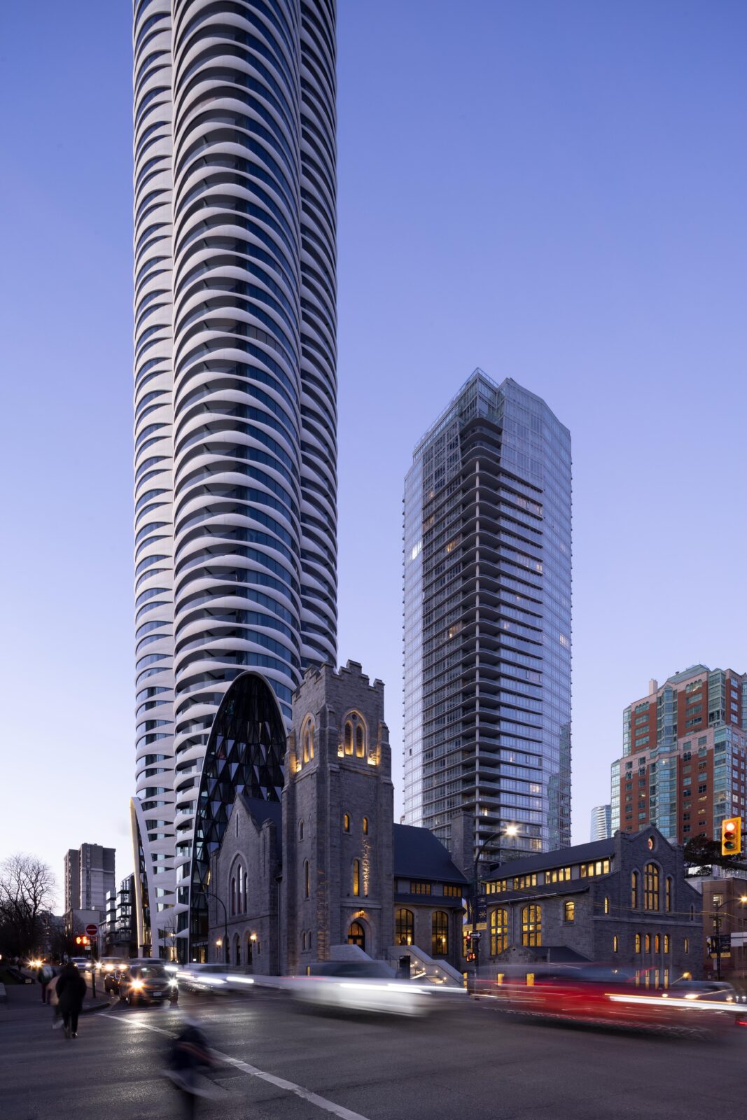 The Butterfly + First Baptist Church Complex by Revery Architecture