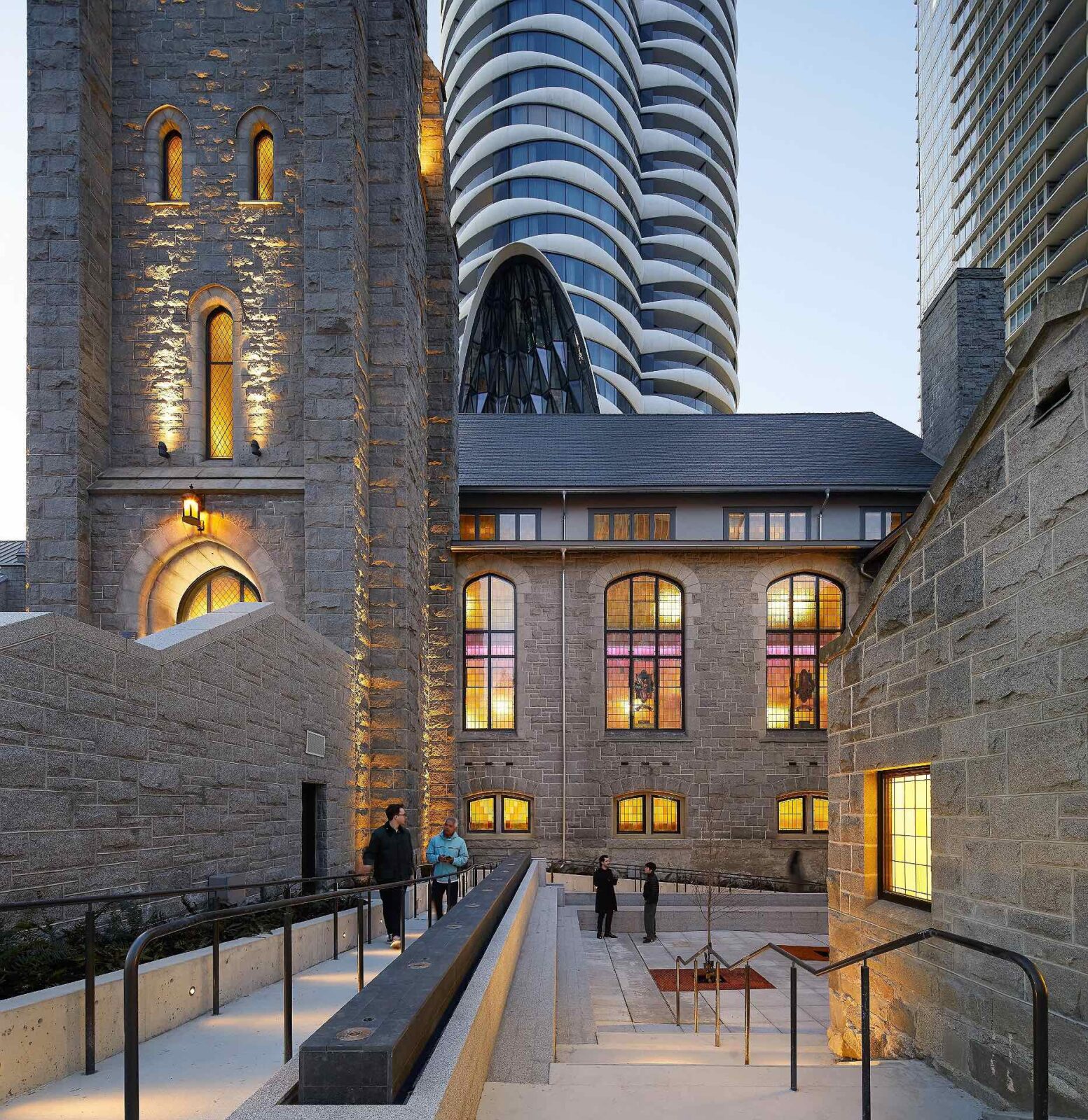 The Butterfly + First Baptist Church Complex by Revery Architecture