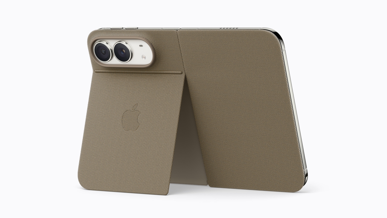Apple iPhone Duo Folio taup