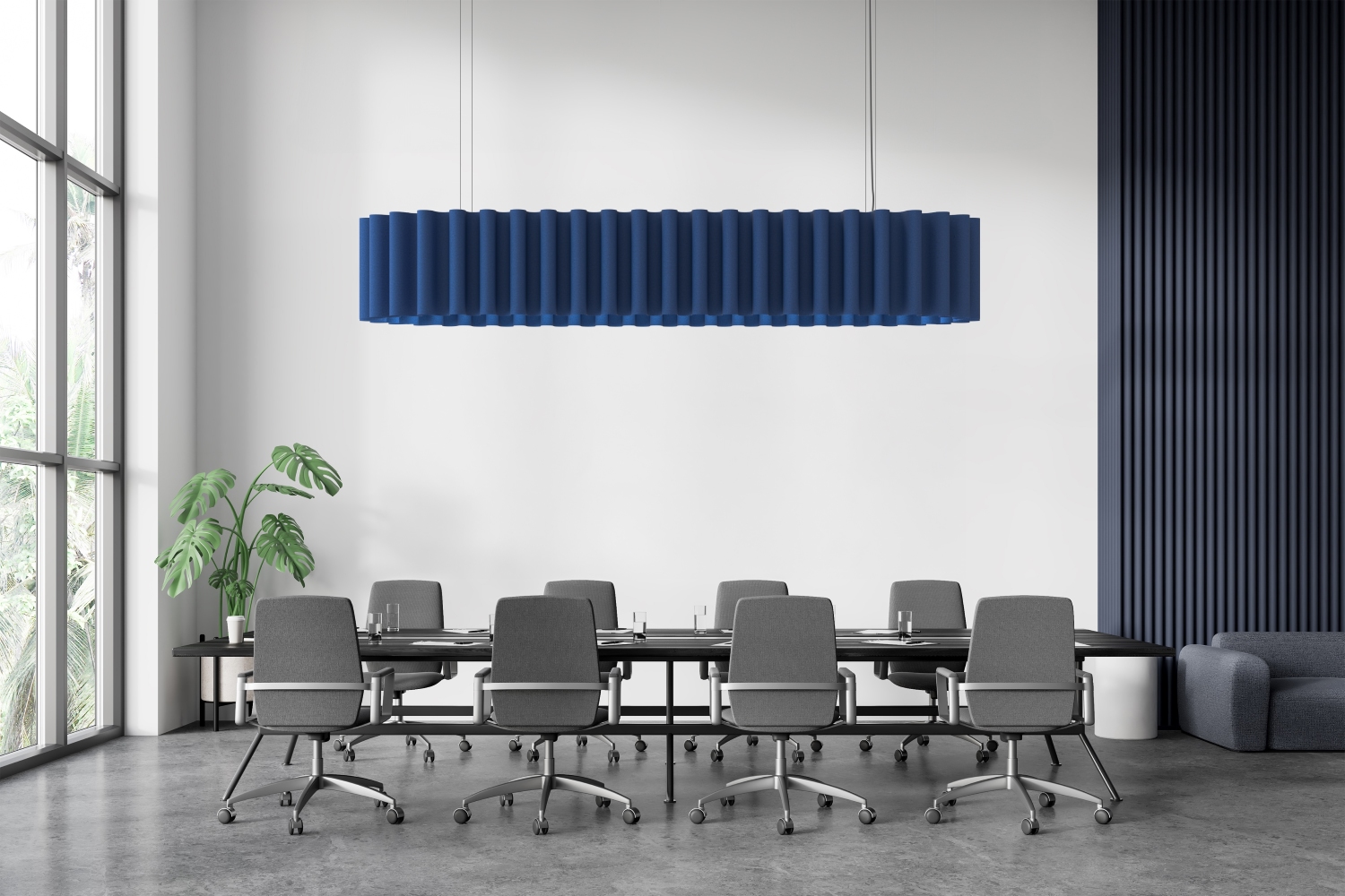 Kurtain Line in office space