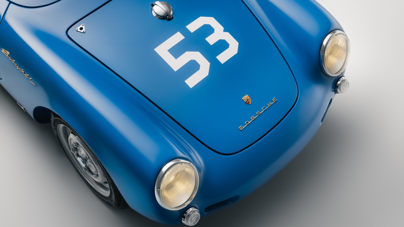 Porsche 550 Spyder J front