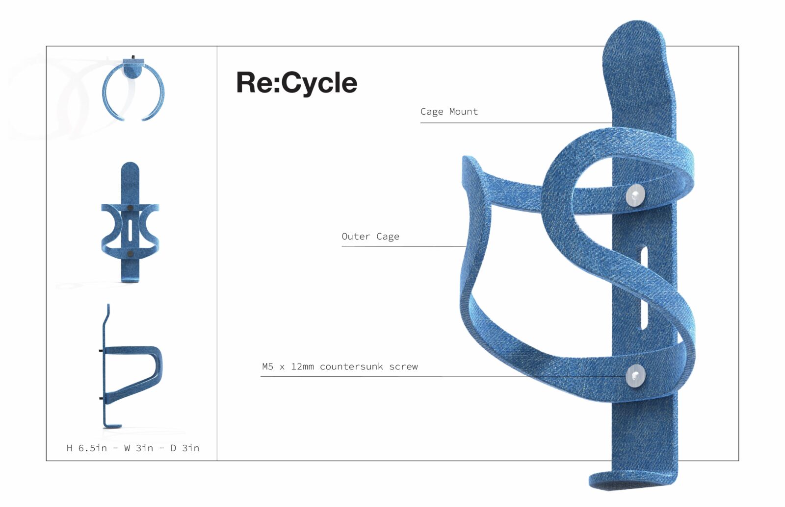 Re-Cycle bike gear, FIT awards Winner in Sport Equipment Design