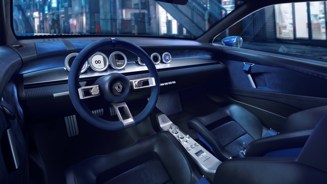 Renault 8 Gordini concept dashboard
