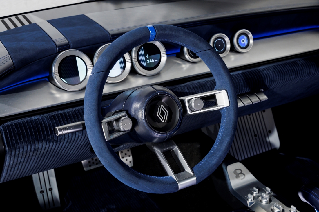 Renault 8 Gordini Concept wheel
