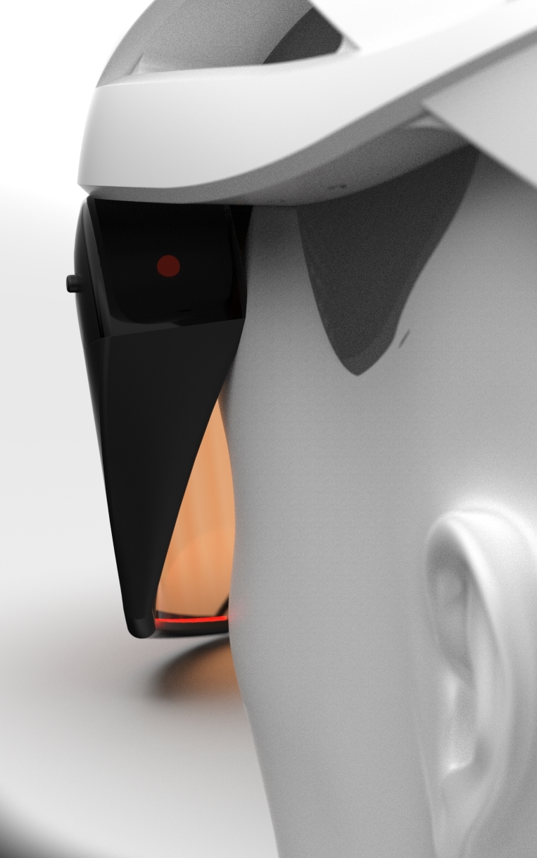 Sentinel, prototype with helmet