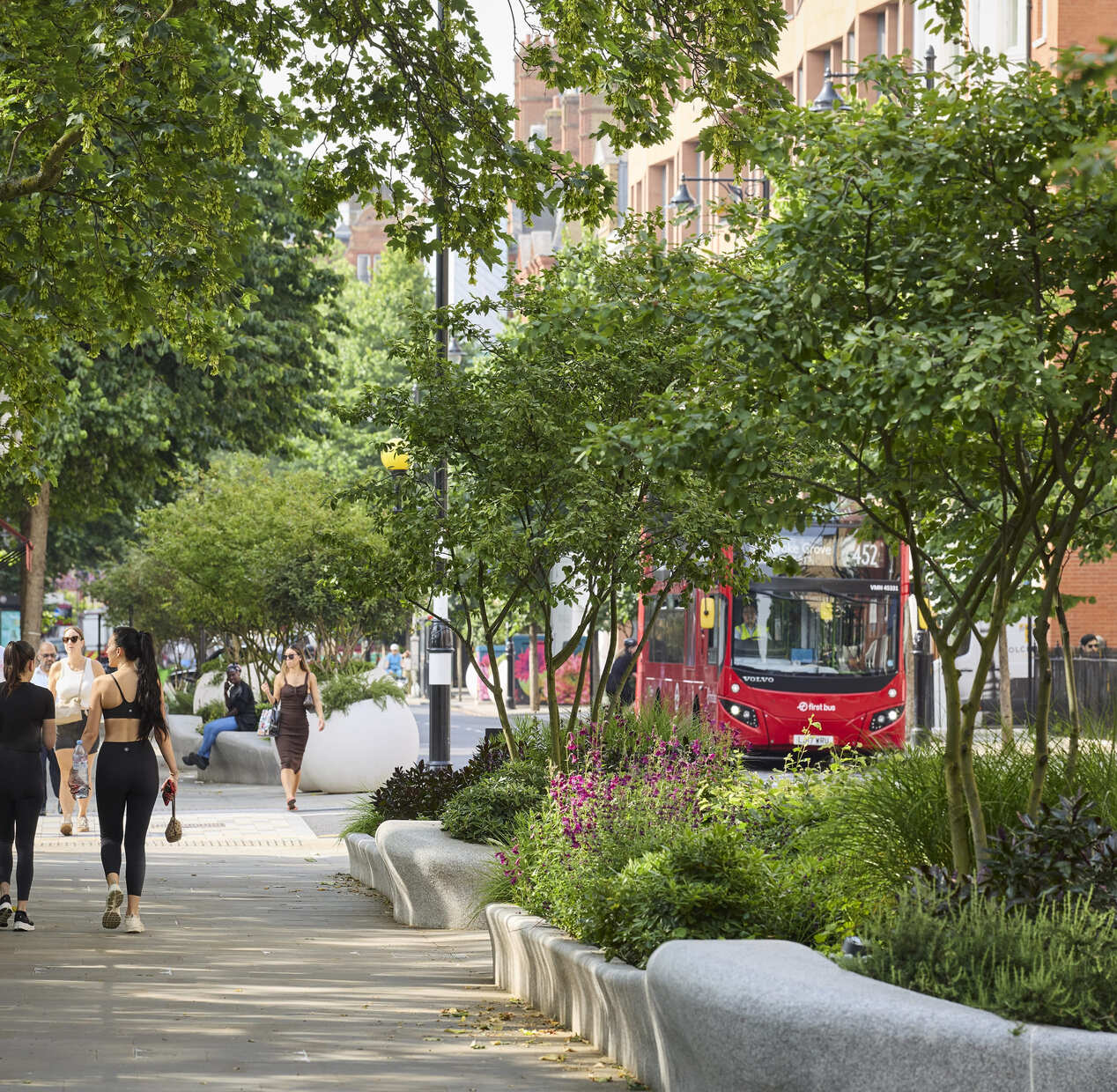 Sloane Street Transformation – Luxury green boulevard