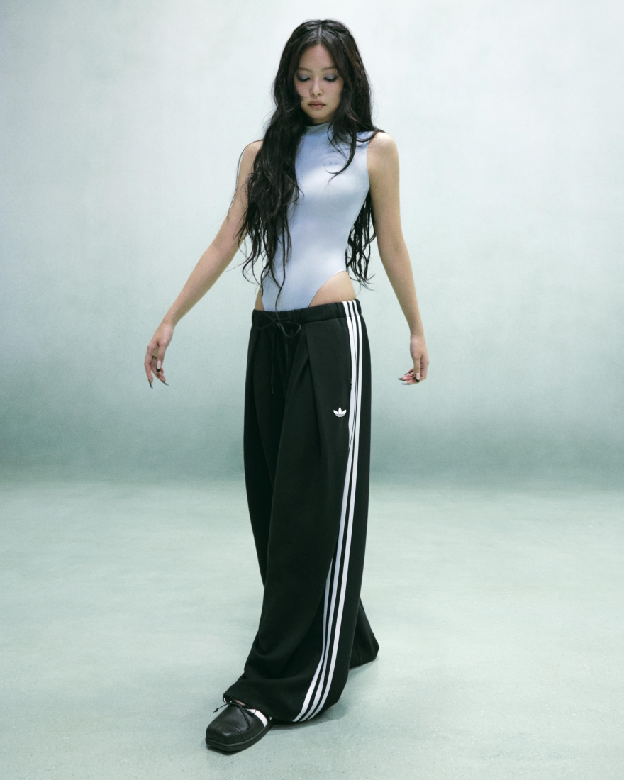 track tops and track pants,