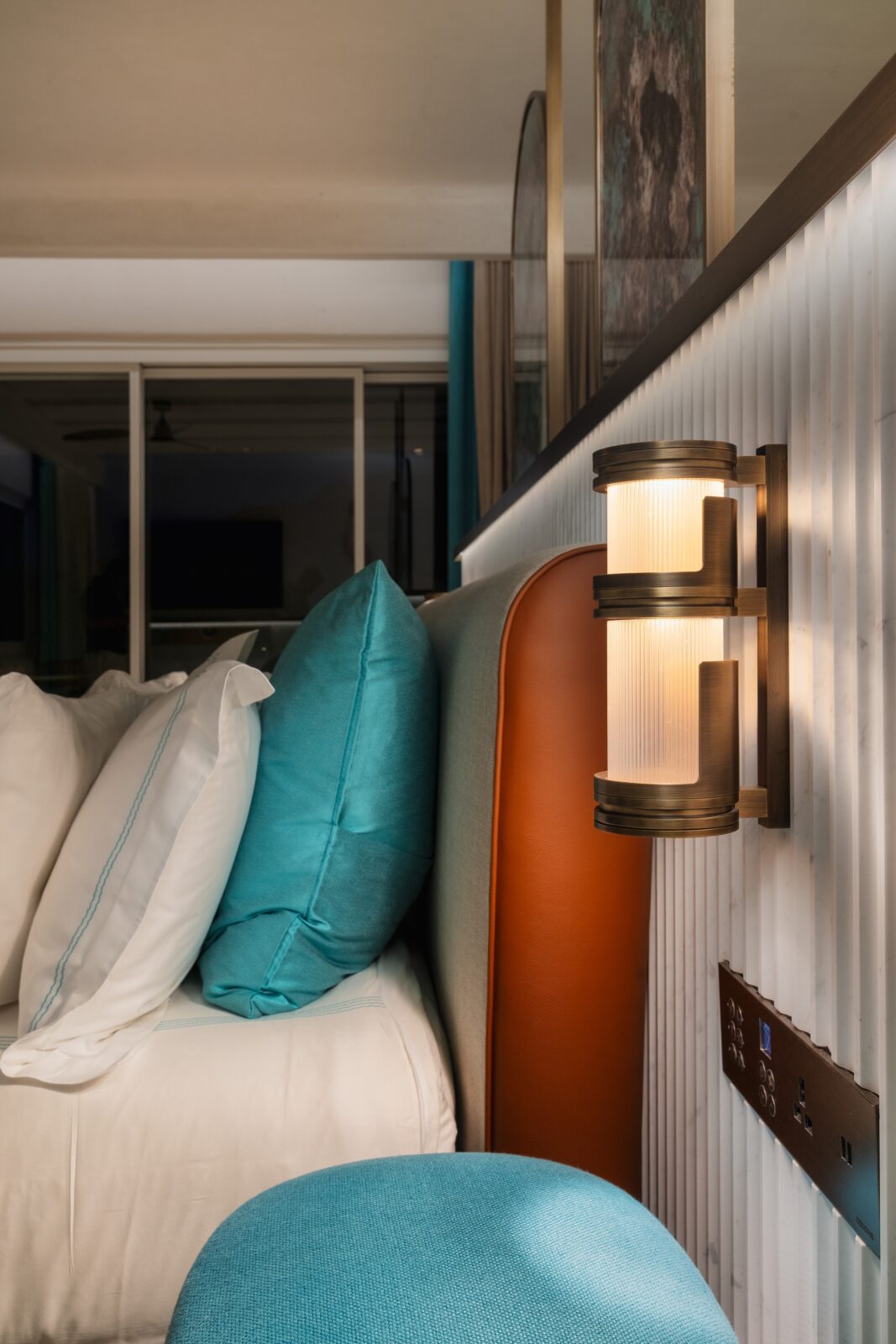 Nammos hotel bespoke lighting
