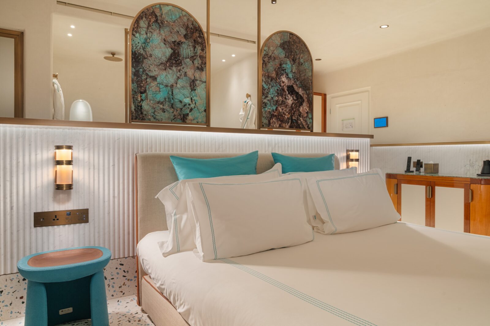 Nammos hotel bespoke lighting