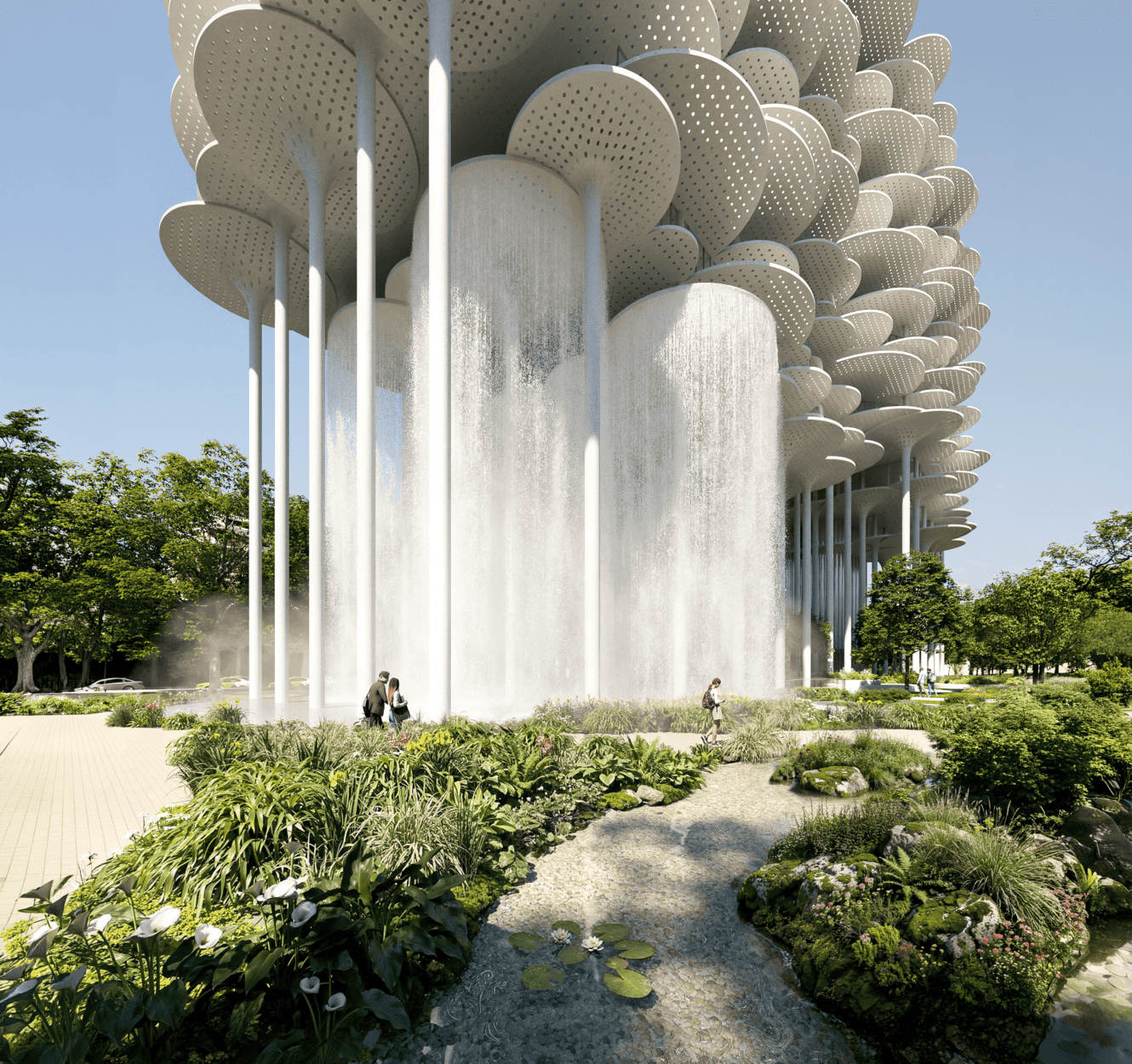 Tirana Fountain Plaza by Bjarke Ingels Group (BIG)