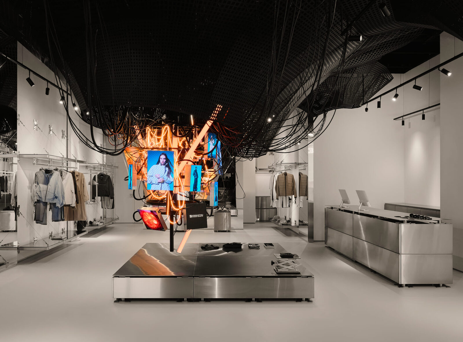 KRAKATAU flagship showroom, designed by DA BUREAU
