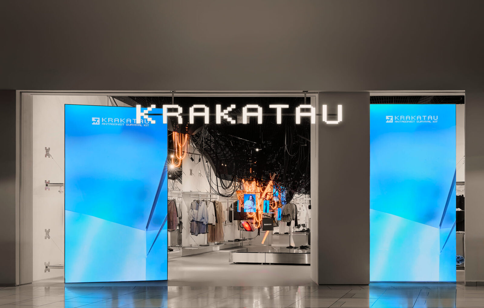 KRAKATAU flagship showroom, designed by DA BUREAU