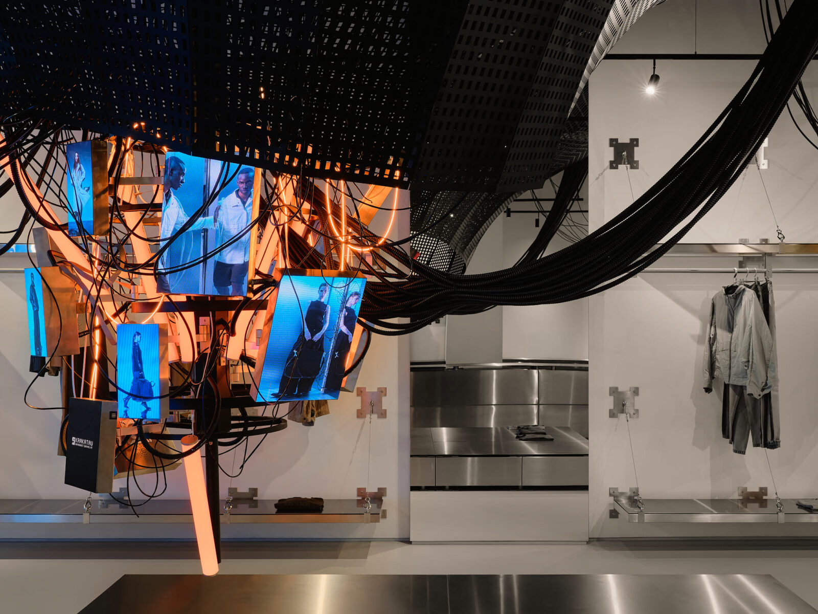 KRAKATAU flagship showroom, designed by DA BUREAU