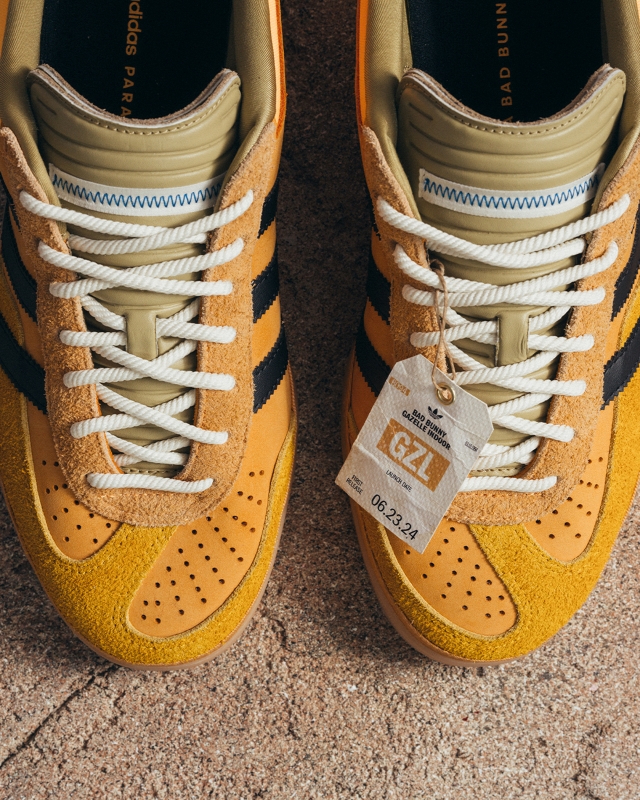 adidas x Bad Bunny Gazelle Indoor Solar Gold