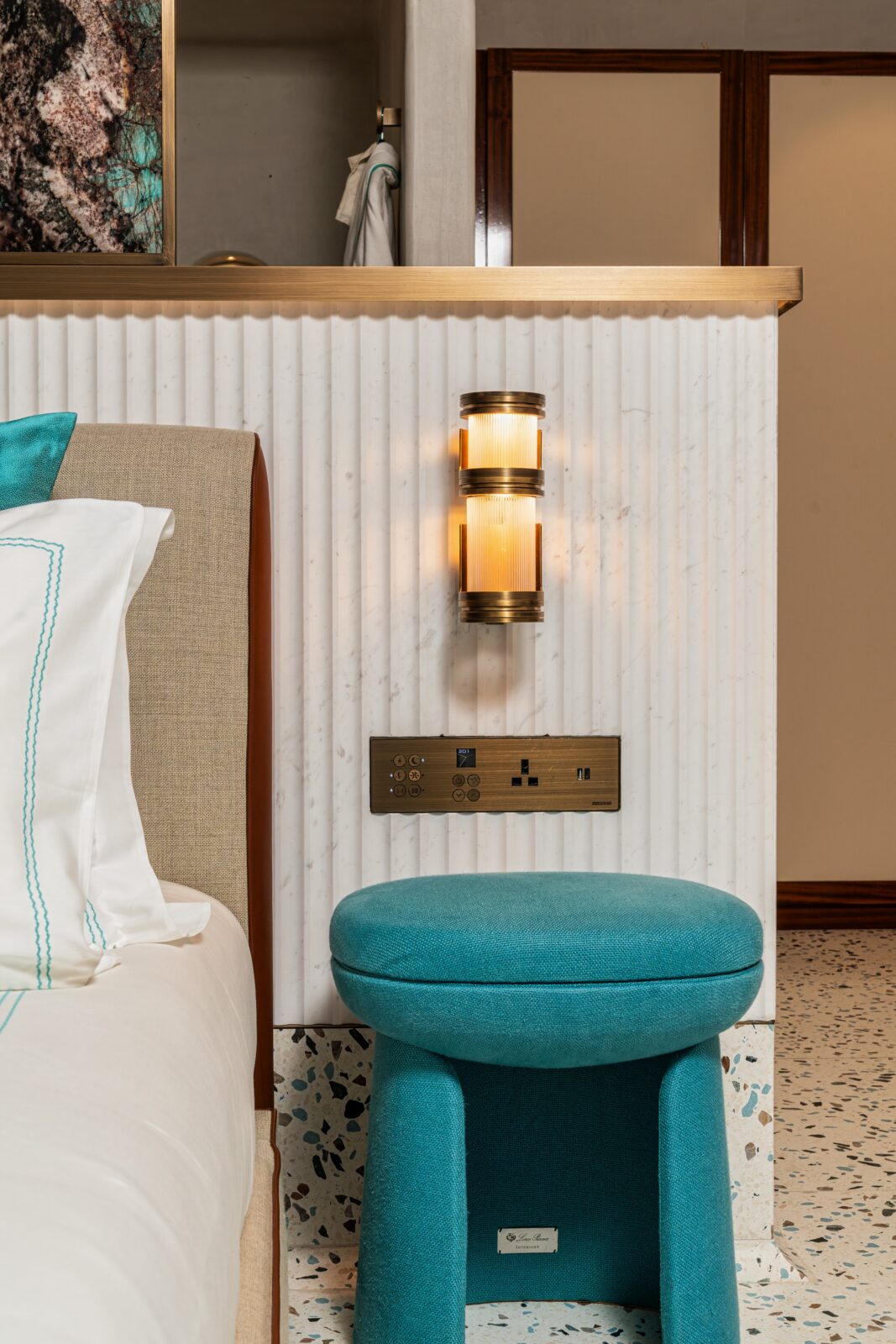 Nammos hotel bespoke lighting
